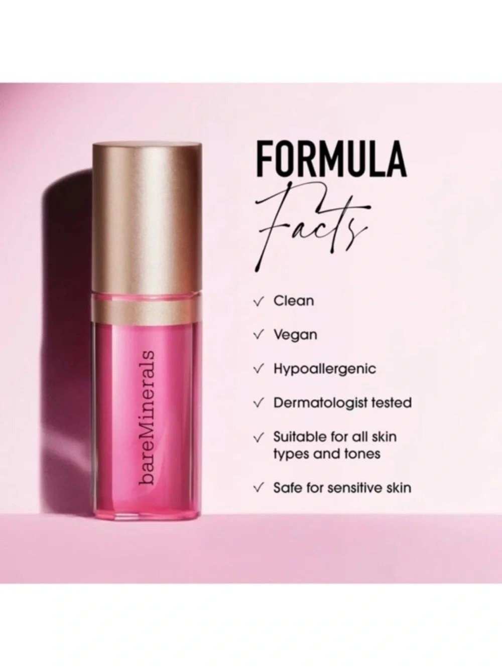 bareMinerals Nourishing Lip Oil - Delight NIB